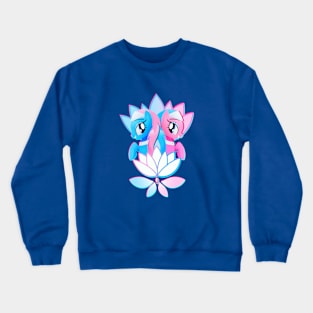 Aloe and Lotus Blossom Crewneck Sweatshirt